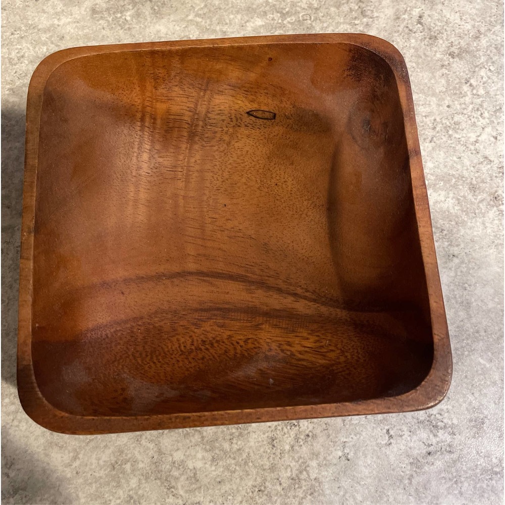 Canopy Natiral Scacia Wood 6” Wood Bowl